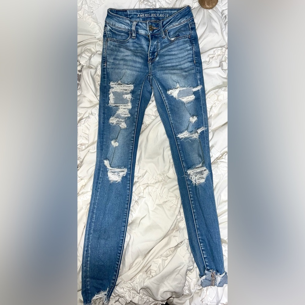 American Eagle Ne(X)t Level Stretch Jeans Size 00